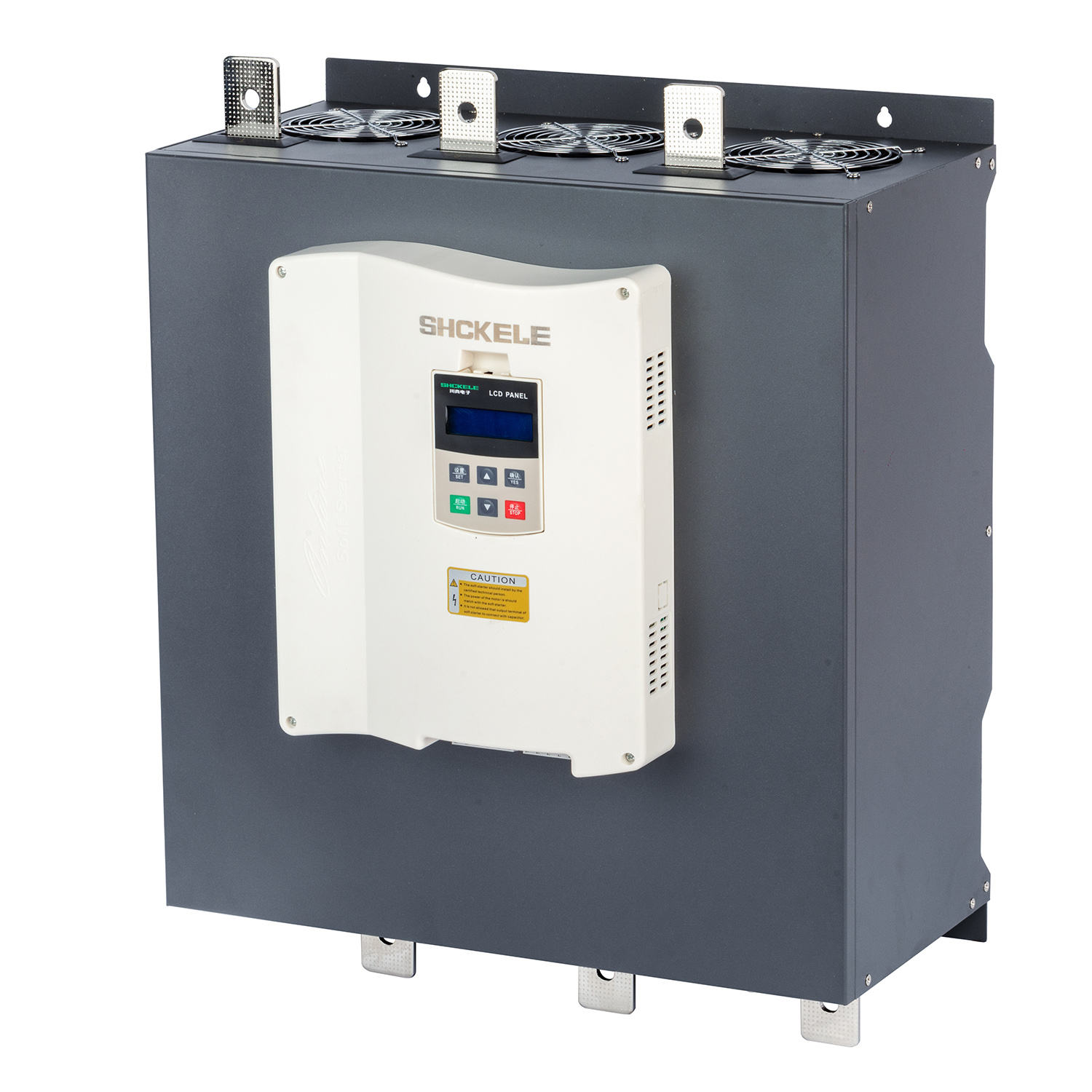 Can Remotely Control Start Stop 50Hz/60Hz 500KW 3phase 440V 380V Motor Soft Starter for Submerged Pump