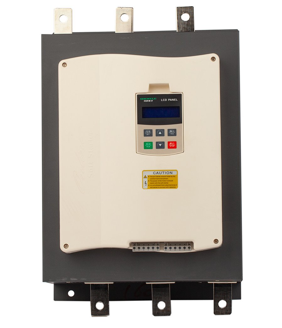 SHCKELE SS Can Remotely 115KW~220KW~280KW Price 3phase 50Hz/60Hz 380V Power 3 Phase Soft Starter for Ac Electric Motor Starter