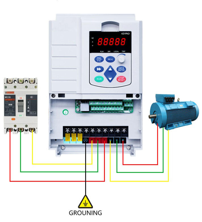 China 12 Years Factory Low Frequency Inverter Charger 3phase 22kw 50hz to 60hz 380v for Fan Start