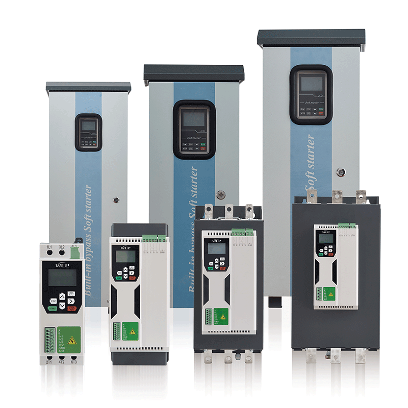 220V 380V AC Motor Soft Starter 5.5KW 7.5KW 11KW 15KW, Motor Drive, No Bypass Contactor for AC Motor Protection