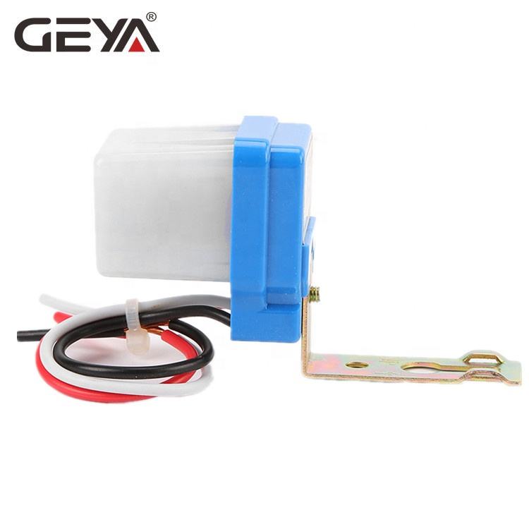 GEYA Top 10 Factory Best Seller AS Automatic on Off AC 110/220V 50-60Hz 3A 6A 10A Photo Control Photoswitch Sensor Switch OEM