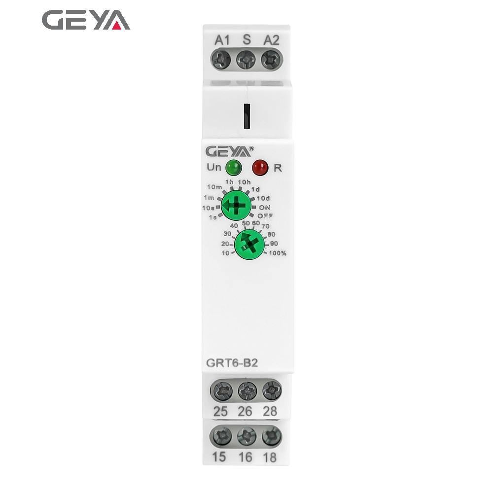 GEYA GRT6-B2 A230 Delay on Timer Relay Timed External Time Relay Work Power Relay
