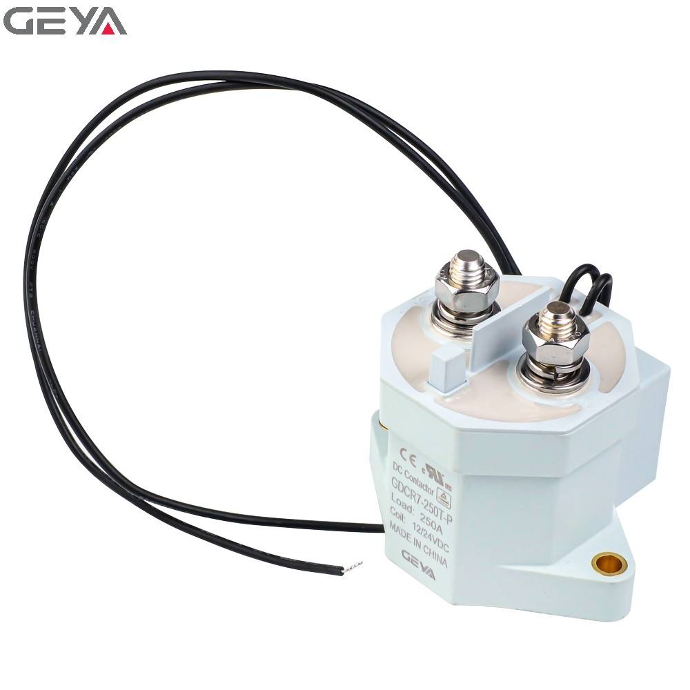 GEYA GDCR7-250T-P High Voltage Current DC Relay Contactor EV Auto Relay Industrial Relays with Epoxy Resin Seal for Ev Charging
