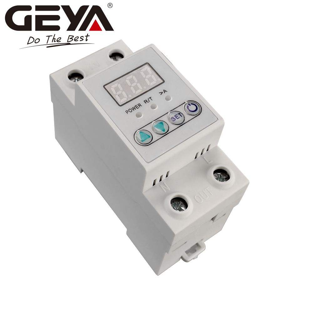 GYEA ANP-2P 220V 63A Current Protector 63a Over Under Voltage Current Protector with Lcd