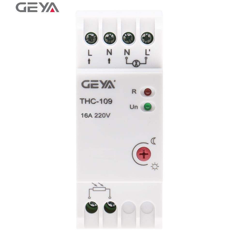GEYA Light-control Sensor Elctronic Control On/off Timer Time Switches Lighting Control