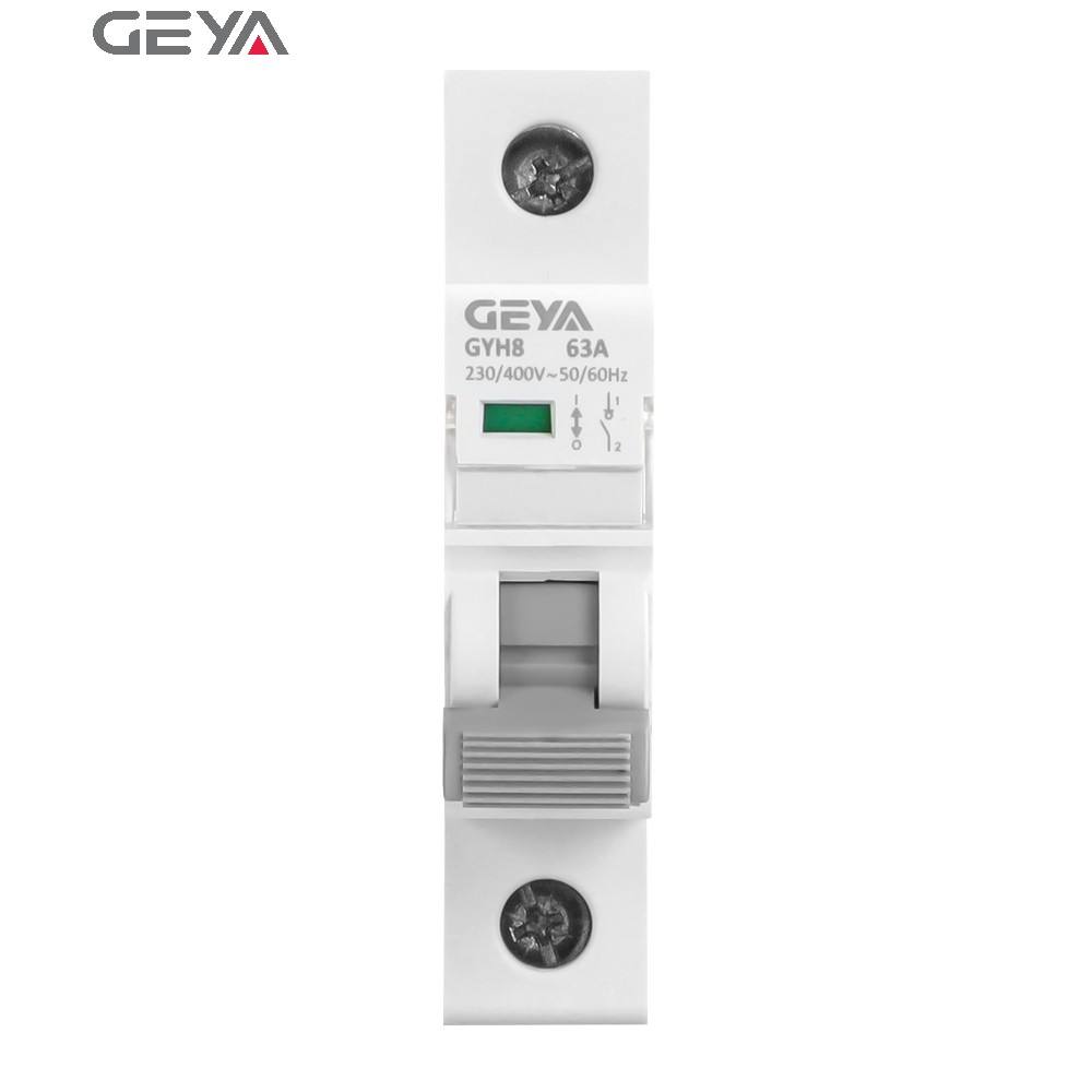 GEYA GYH8 1P Isolator Switch with IEC 60947-3 Standard Isolating Breaker 100A Isolator