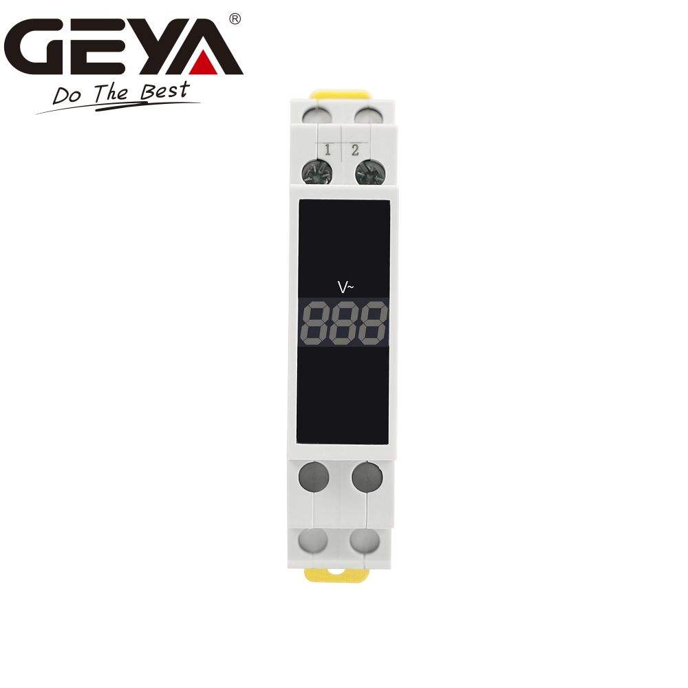 GEYA NHZ-1P 0-99HZ 220-380V AC Single Phase Frequency Meter Voltage Protector
