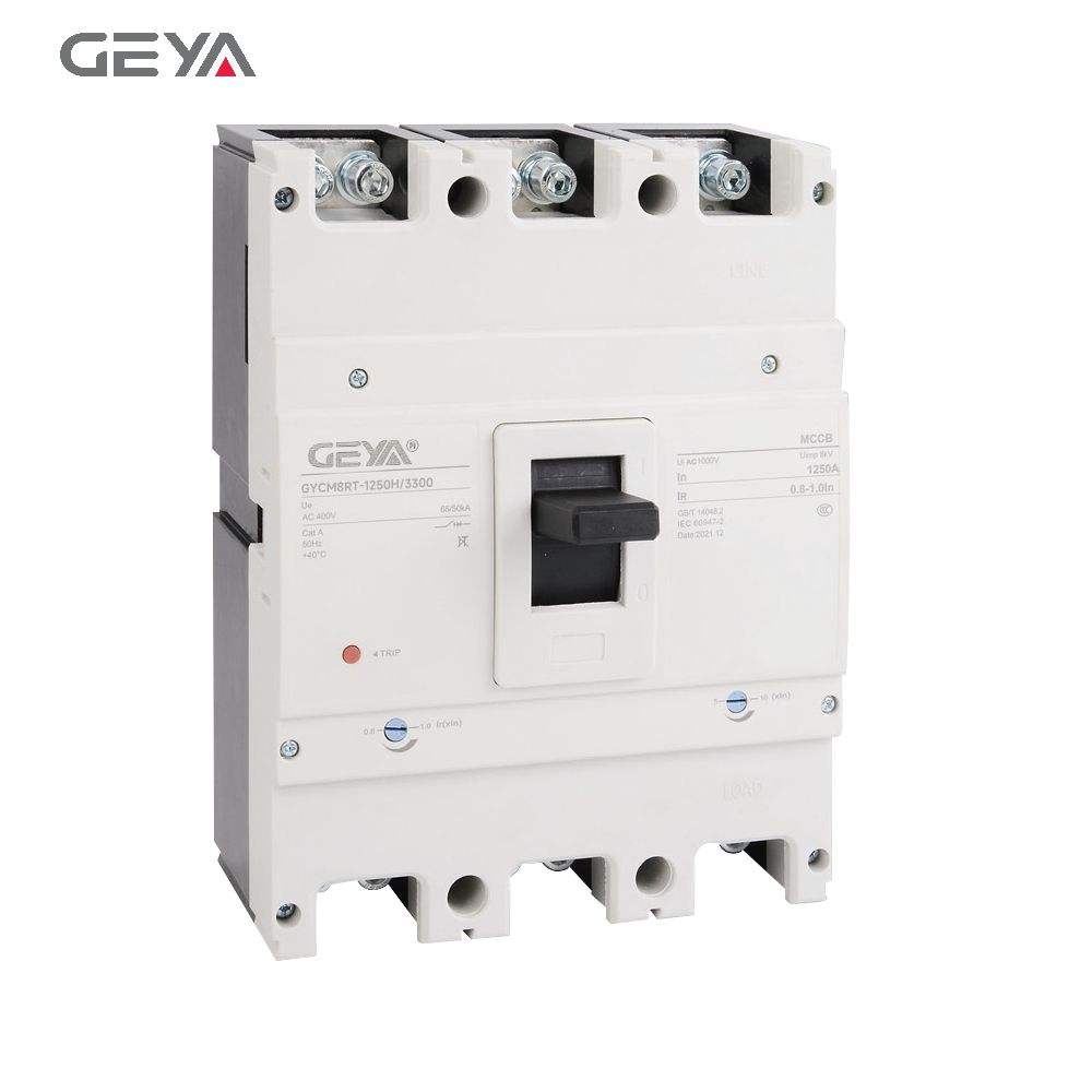 GEYA GYCM8RT-400M/4300 250A-400A Mccb Automatic Auto Reclosing ELCB Auto Molded case Circuit Breaker Recloser MCCB