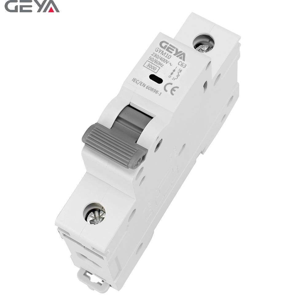 GEYA GYM10H-1P-32A 3kA Professional Manufacturer Mini Circuit Breaker Rail Mcb Ic60n Mcb Circuit Breaker With CE Certificate