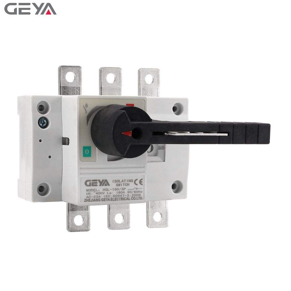 GEYA HGL Factory Price Direct Selling Three Phase Hangeover Load Isolation Switch 3p/4p Manual