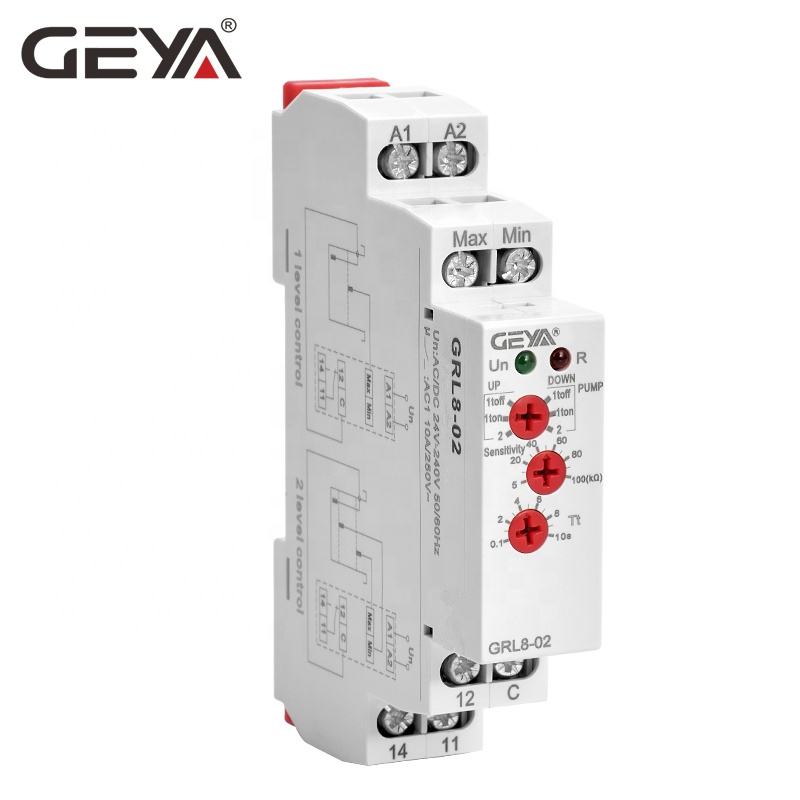 GEYA GRL8-02 Level Control System for Water Level Controller Automatic Pump up and Pump Down