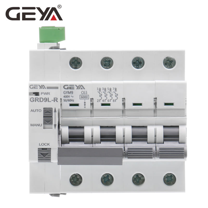 NEW GEYA GRD9L-S+GYM9 4P with Remote Control Opening and Closing Function Rcloser Automatic Circuit Breaker