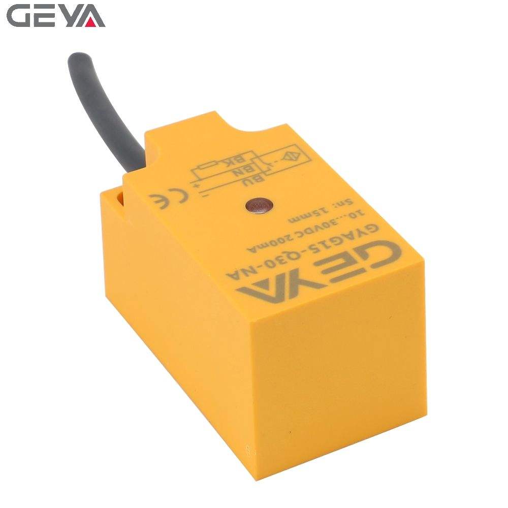 GEYA GYAG15-Q30-NA Inductive Sensor 15mm NPN Normally Close Proximity Switch Inductive Proximity Sensor
