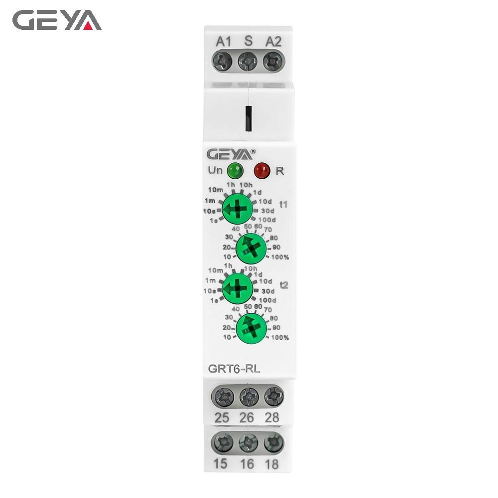 GEYA GRT6-RL A230 Right-Left(inverser) Time Relay 220v Relay Voltage Protection Device Auto Protective Relay
