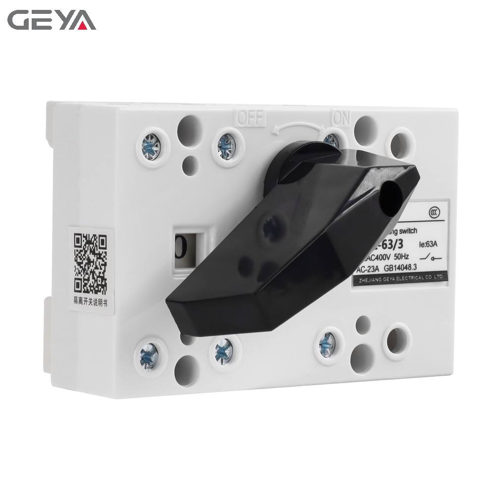 GEYA Good Quality Price List LGL-3P 2000A-3150A Load Breaker Switch Manual Transfer Load Isolation Switch Battery Isolator