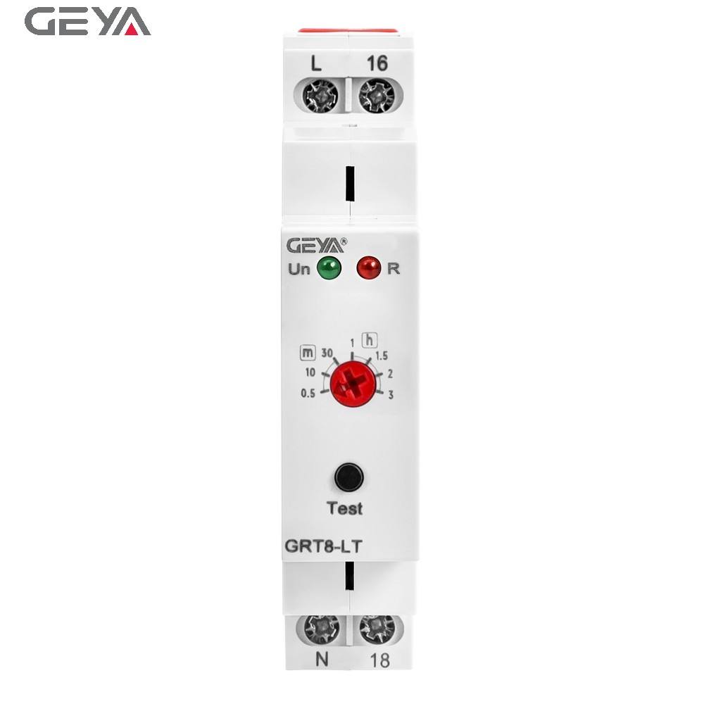 GEYA GRT8-LT Emergency Light test Relay Timer for Automatic test 230V