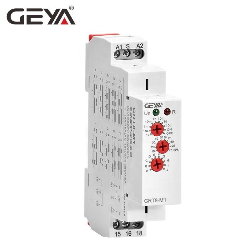 GEYA GRT8-M MultiFunction Mini Time Relay 12vdc Mini Time Delay Relay Automotive