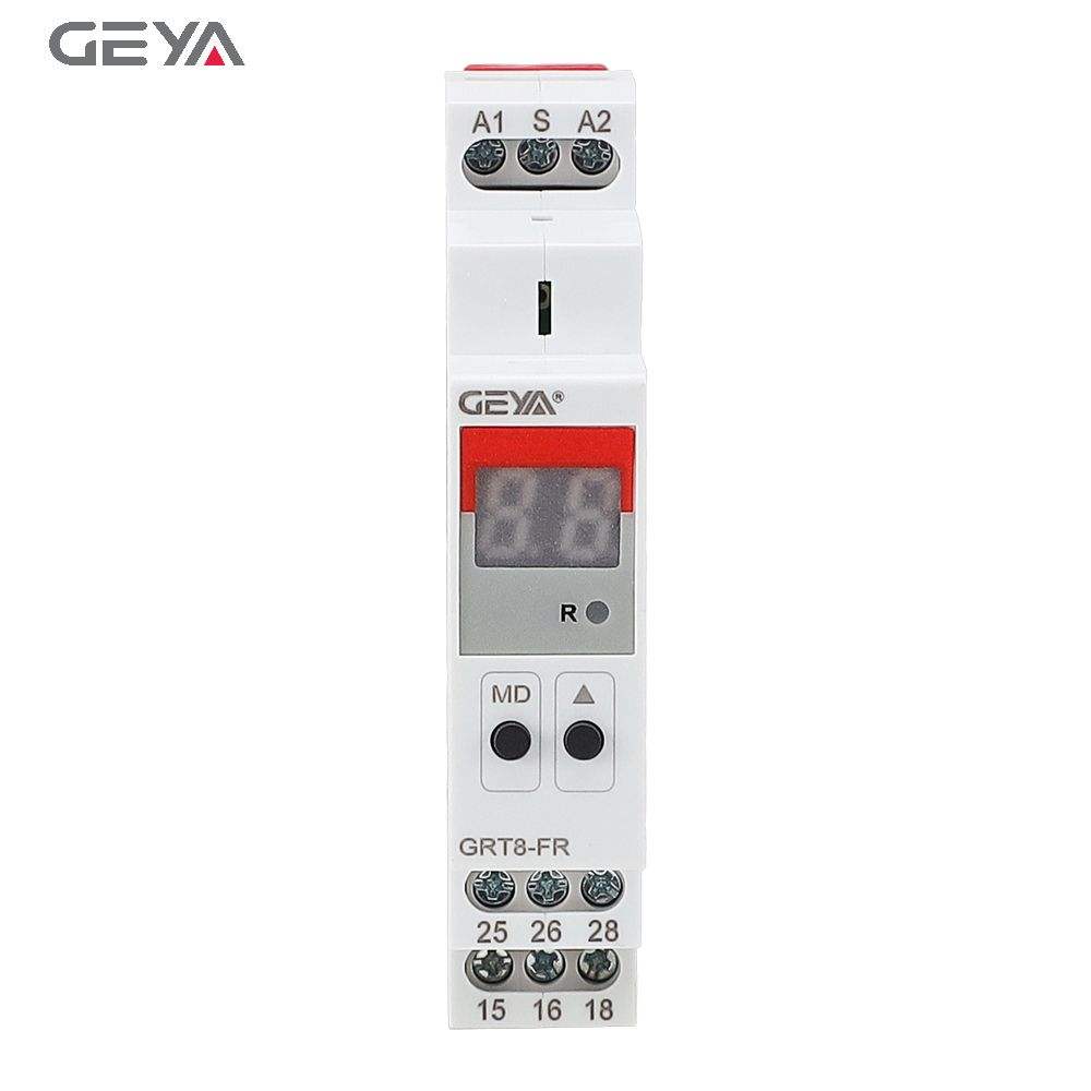 GEYA Forward and Reverse Control Delay Time Relay  of the Motor Digital Time Timer Relay Manufacture AC/DC 12V-240V