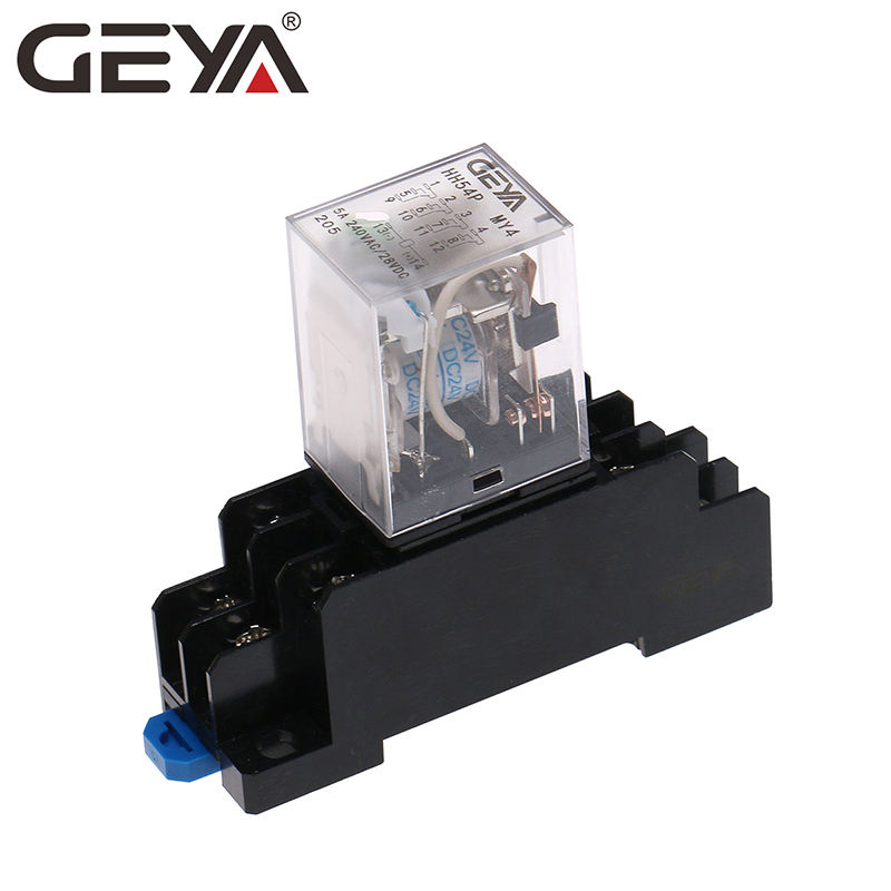 GEYA Miniature Relay HH54P MY3 DC 5A 12V Electromagnetic General Purpose Relay Automotive Relay 12v 200a