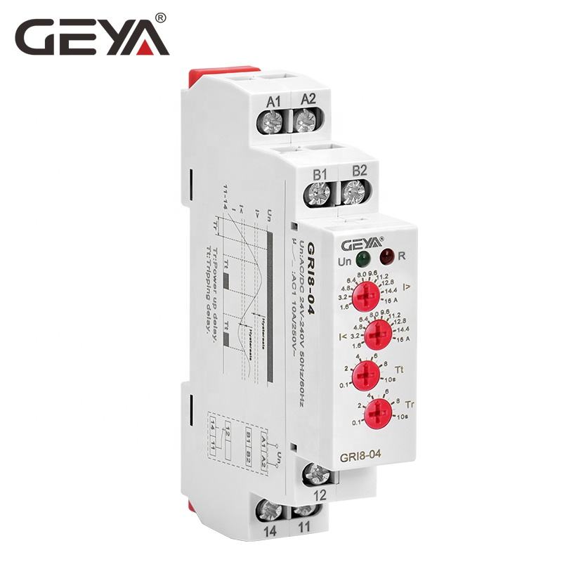 GEYA GRI8-04 0.5A 0.05 0.5A  Sale Current Monitoring Relay