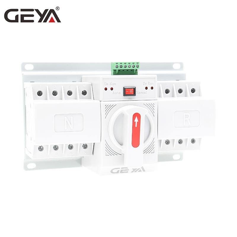 GEYA Famous Brand Mini Ats Dual Power Cheap Price Automatic Transfer Switch 63amp ATS for diesel Generator Price