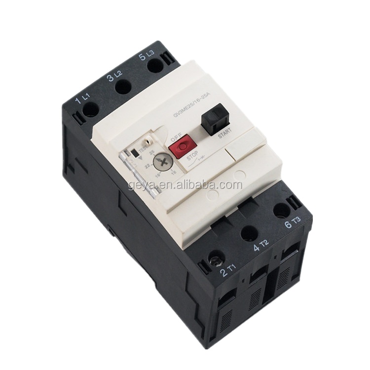 GEYA Best Quality GV3-ME TeSys Telemecanique Motor Circuit Breaker From 6A to 80A