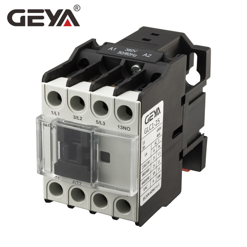 GEYA Factory Price CE Approval Low Voltage 25A Contactor ISO9001 Mechanical Interlock Contactor