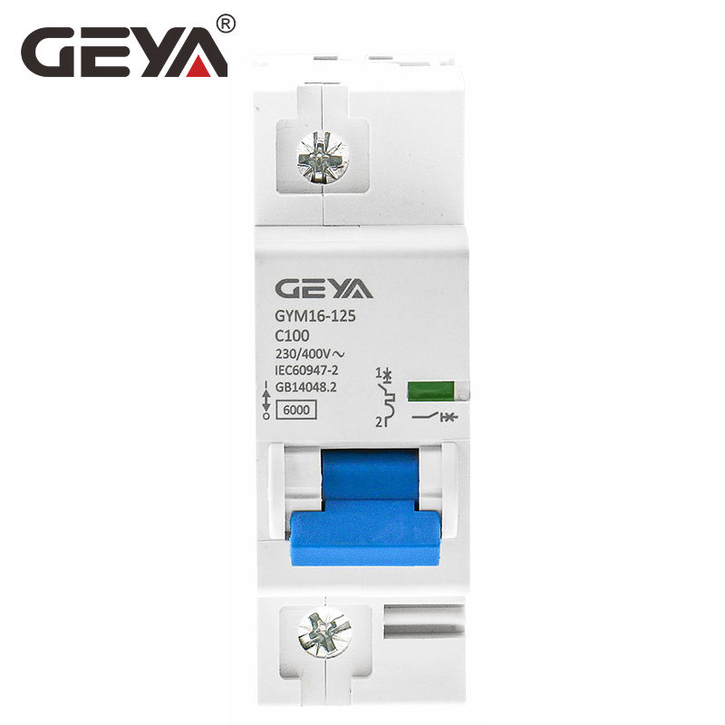 GEYA GYM16-125 AC Din Rail Modular Mini Circuit Breaker 100A 50/60HZ MCB