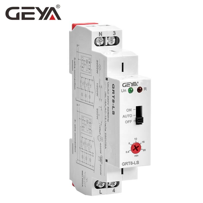 GEYA GRT8-LS 16A Staircase Timer Switch Street Light Timer Switch Timer Electric Staircase Light Time Switch