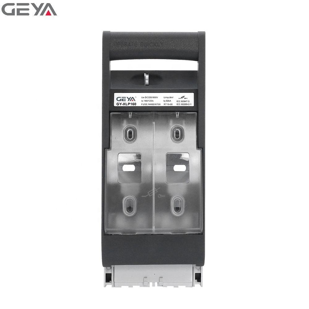 GEYA GY-XLP-160/29 DC Battery Fuse Link Switch Disconnector Switch Fuse Type Isolator DC Fused Isolation Switch
