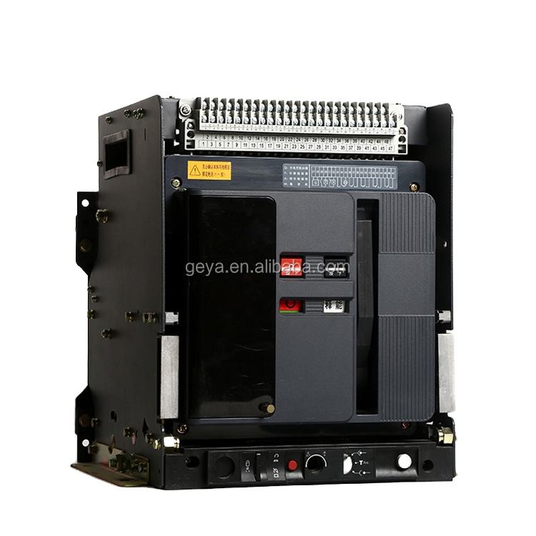 GEYA GYW1 Circuit Breaker 1000A ACB Air Circuit Beaker Intelligent Universal Circuit Breaker 1250A