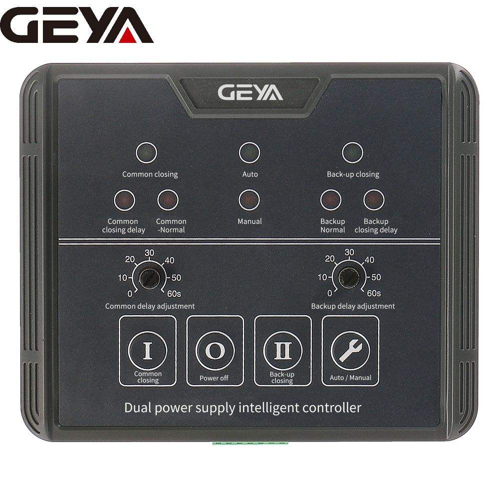 GEYA ATS L-801 Without RS485 Good Reputation Excellent Quality Silent Asco Inverter Charger Ats Automatic Transfer Switch Panel