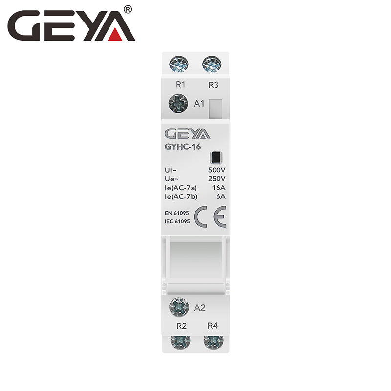 GEYA GYHC 4P 40A 63A Contactor 4NO 110V 220V AC Coil Electrical Magnetic Electromagnetic Contactor with CE CB Certificate