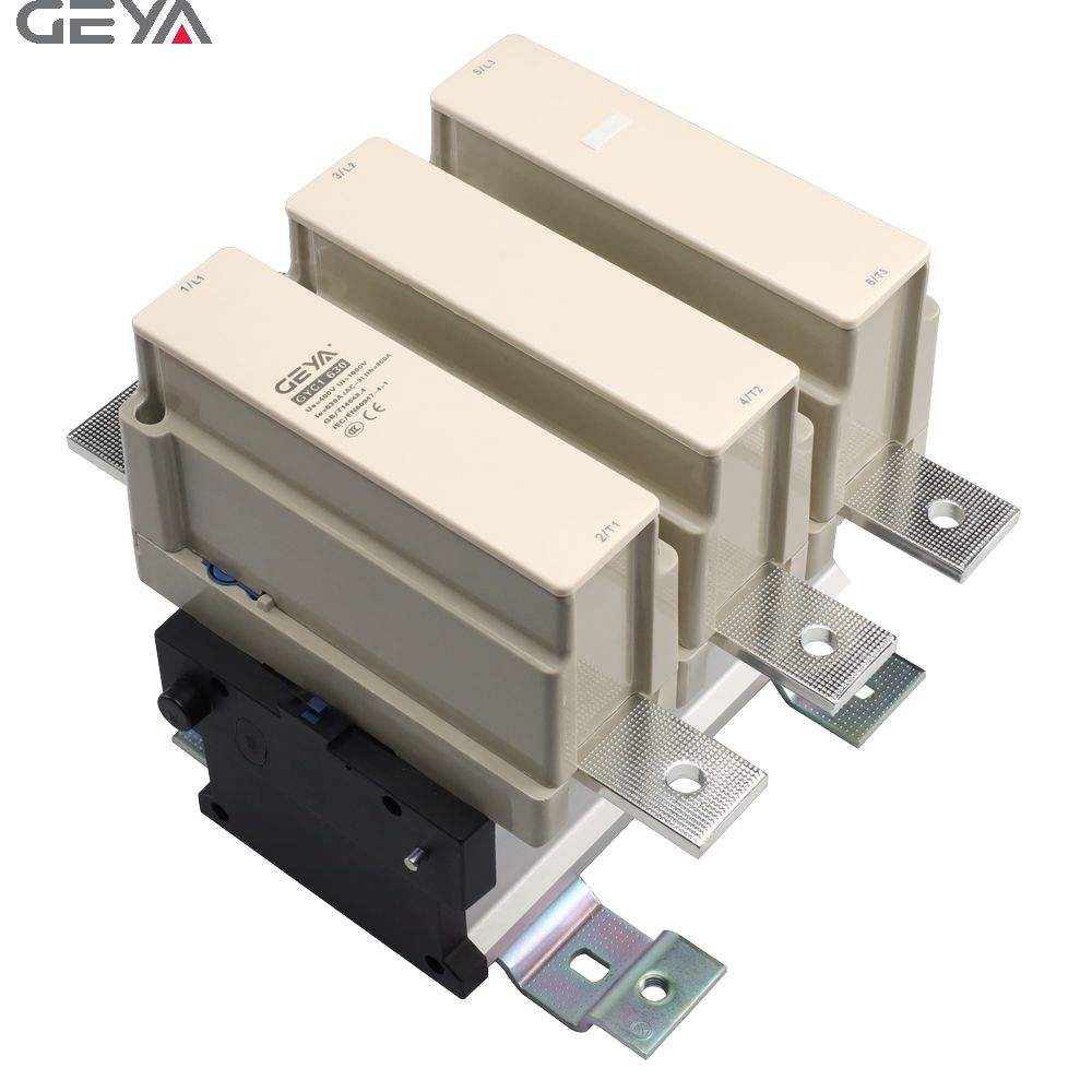 GEYA GYC1 630 High Ampere Contactor 630A 800A 3-phase 620A Contactor High Current Contactor Magnetic Industrial Electric Power
