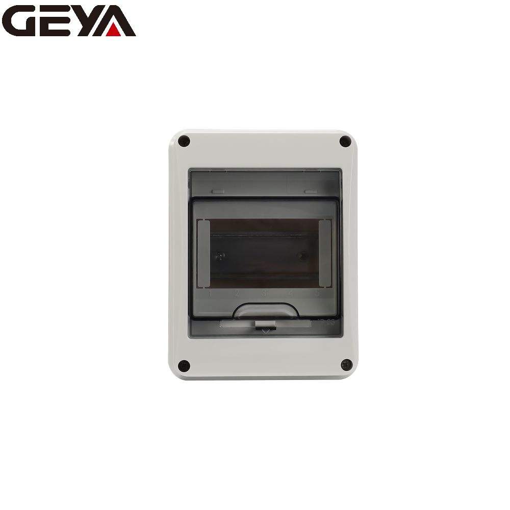 GEYA DXHT 5WAY ABS with Busbar Flush Mounted Surface Mounted Fuse Box Electrical Distribution Boxes Junction Boxes for MCB