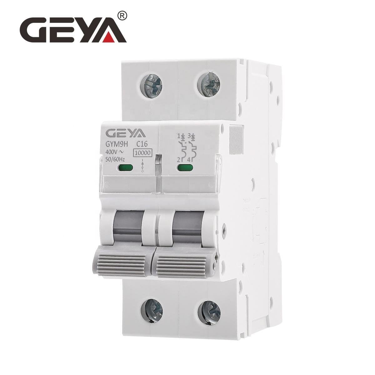 NEW GEYA GYM9H 10Ka High Breaking Capacity Electric Circuit Breaker China Manufacturer Smart Circuit Breaker Price