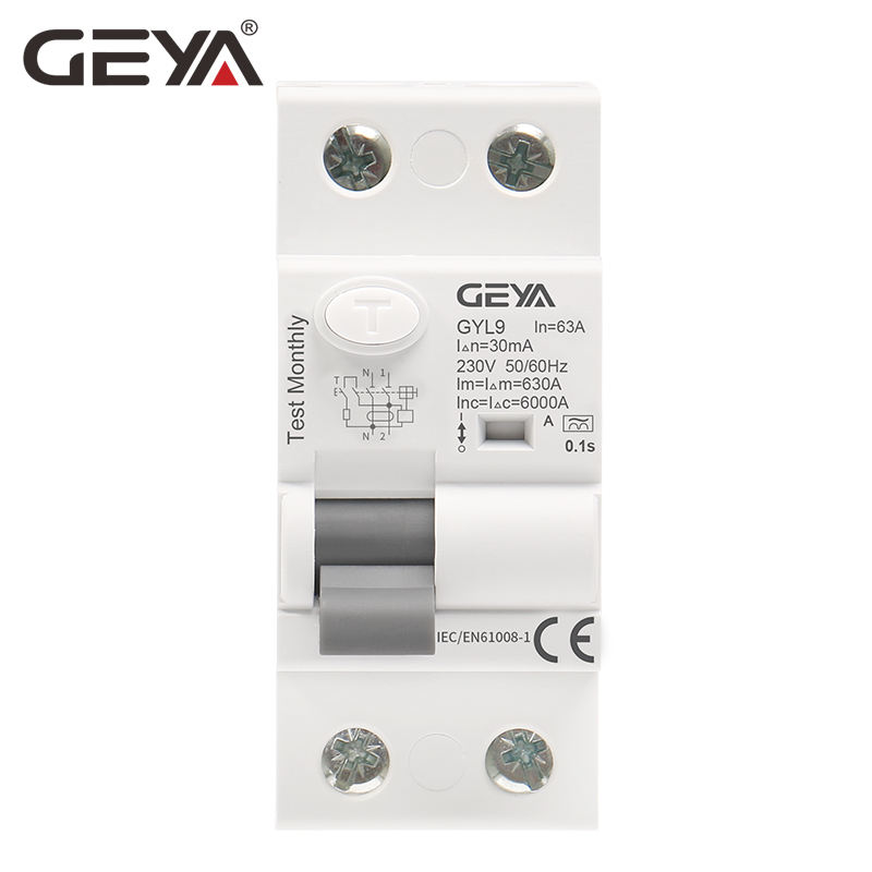 GEYA GYL9M 2P 63A RCD Residual Current Circuit Breaker