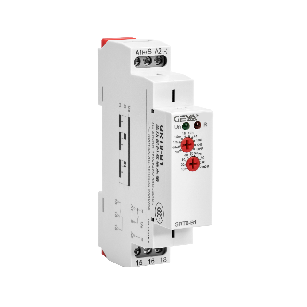 GEYA GRT8-Bt W240 AC DC 12V-240V Low Stock Single Function Time Relay