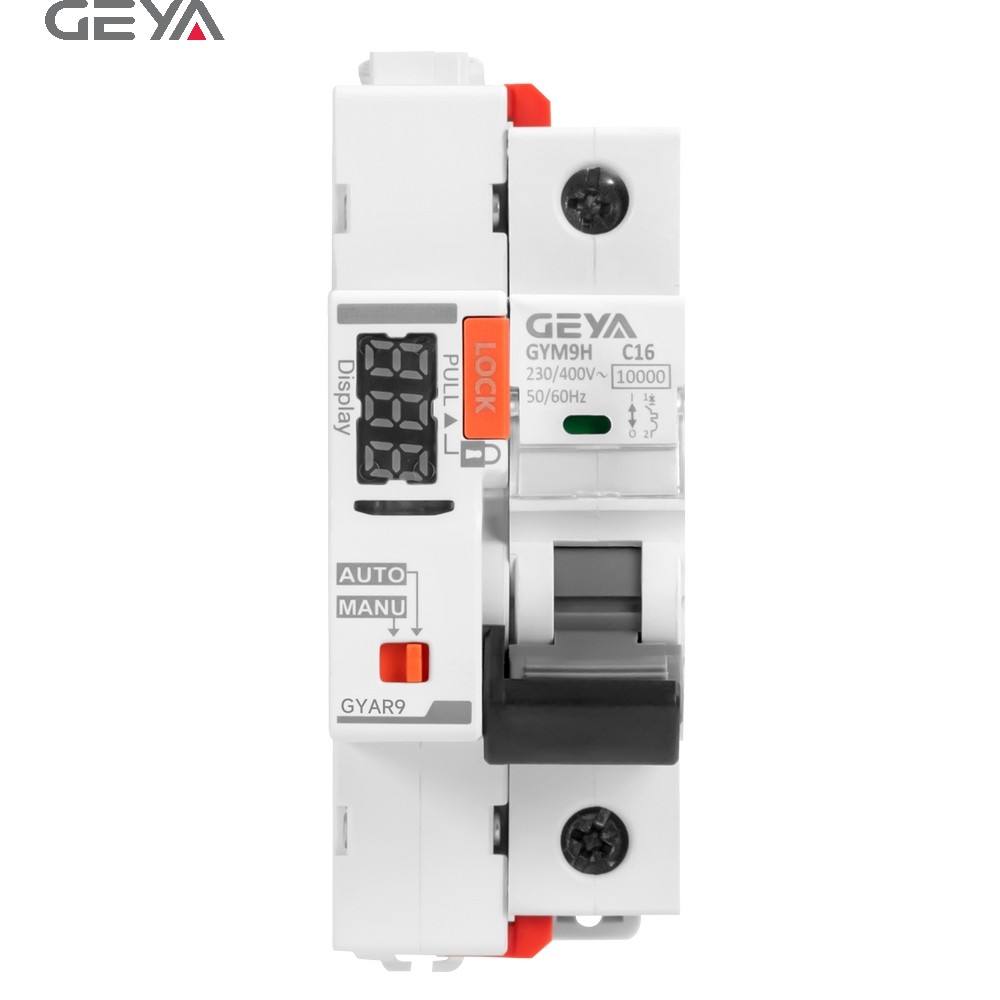 GEYA GYAR9-AC-G AC~220V Ac Dc RS485 Remote Control Automatic Reclosing Auto Recloser Mcb Circuit Breaker RCD