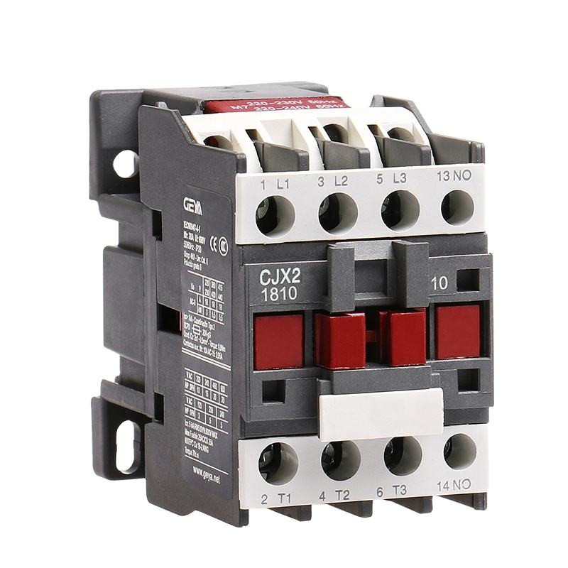 GEYA CJX2-1810 LC1D-1810  Lc1 D18 Magnetic 3 Phase Ac Contactor Cjx2 Contactor  Cs 95 Factory Manufacturers Suppliers Price