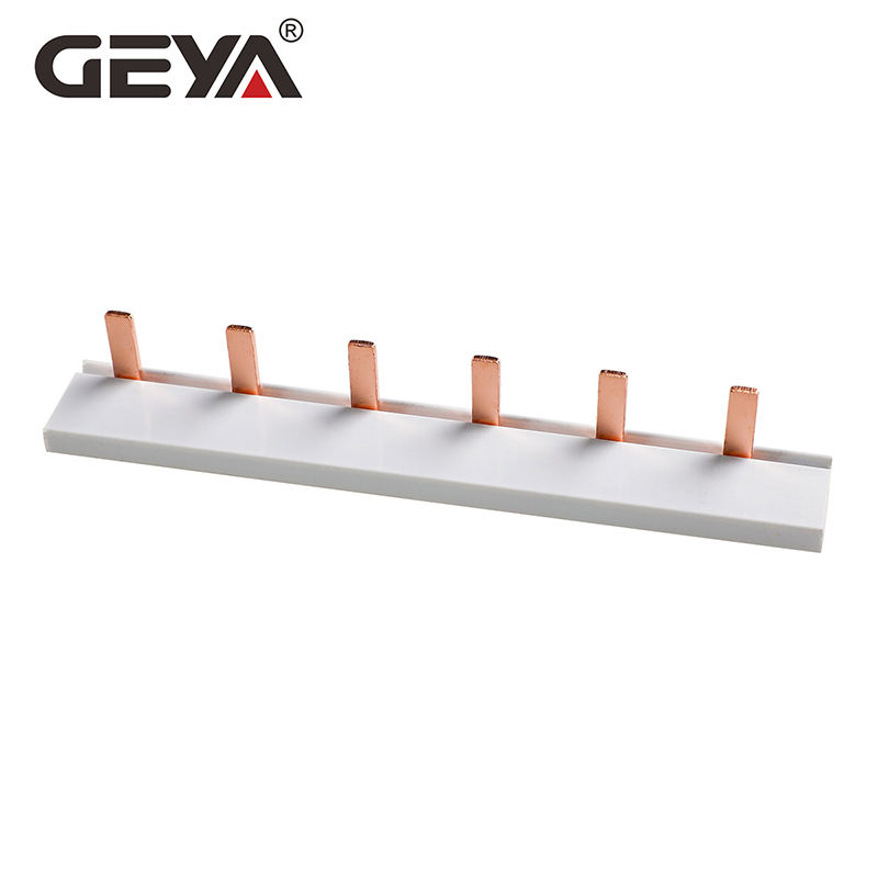 GEYA PIN-1P-6 63A TYPE Copper Busbar for Distribution Box Circuit Breaker MCB 63A Connector Busbar Connection
