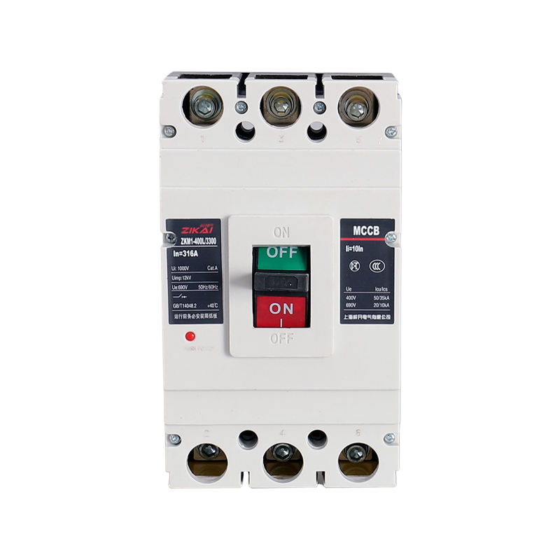 ZKM1-400L/3300 Molded Case Circuit Breaker 400V Molded Case Motor Circuit Breaker 50KA Circuit Breaker