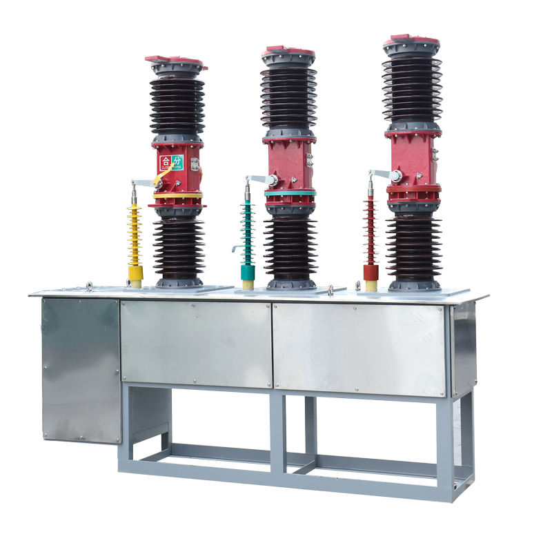 High Reliability Outdoor Type Three Phase High Voltage Intelligent Vacuum Circuit Breaker Used for Transformer Substation