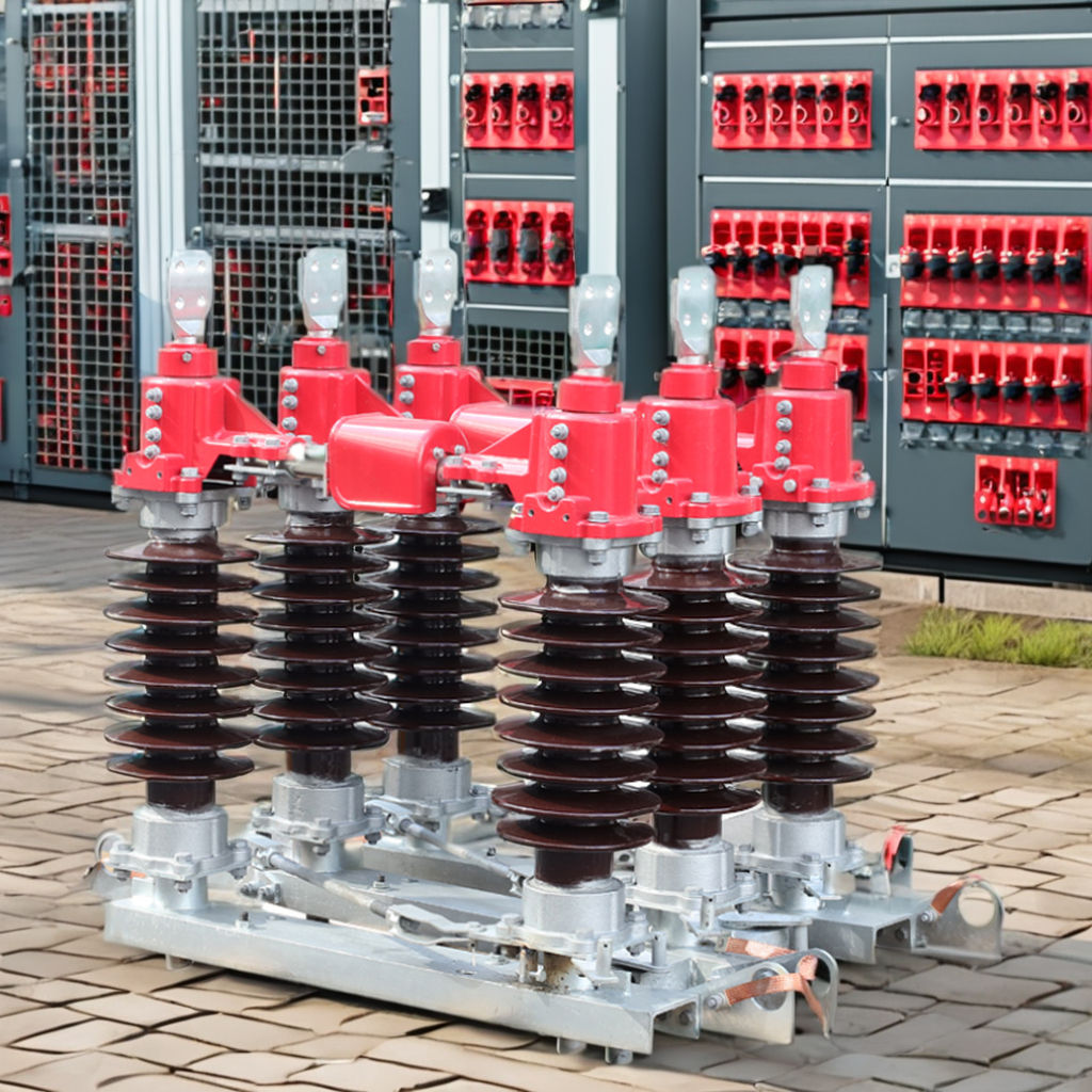 12kV for Outdoor Use GW4 Double Column Horizontal Opening High Voltage Isolator Switch