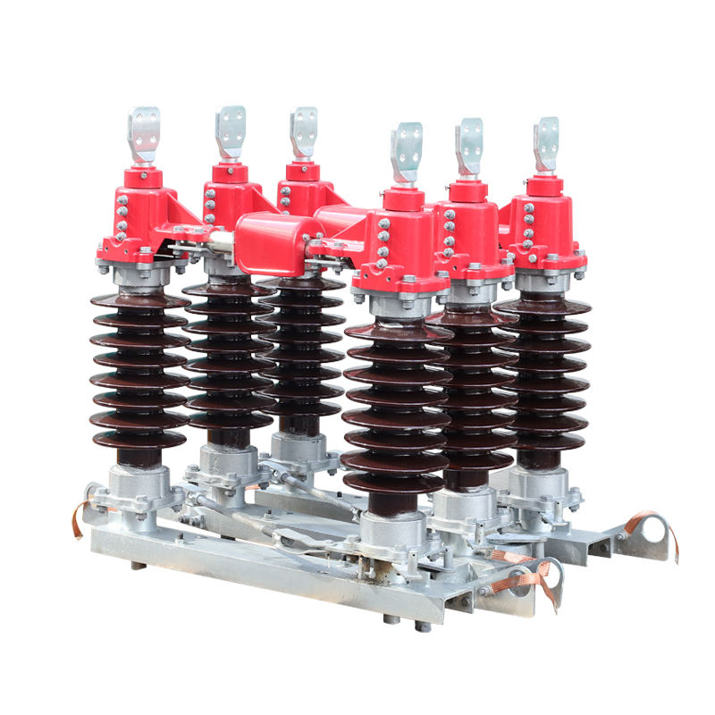 Outdoor 12kV High Voltage GW4 Double Column Horizontal Opening Isolator Disconnector
