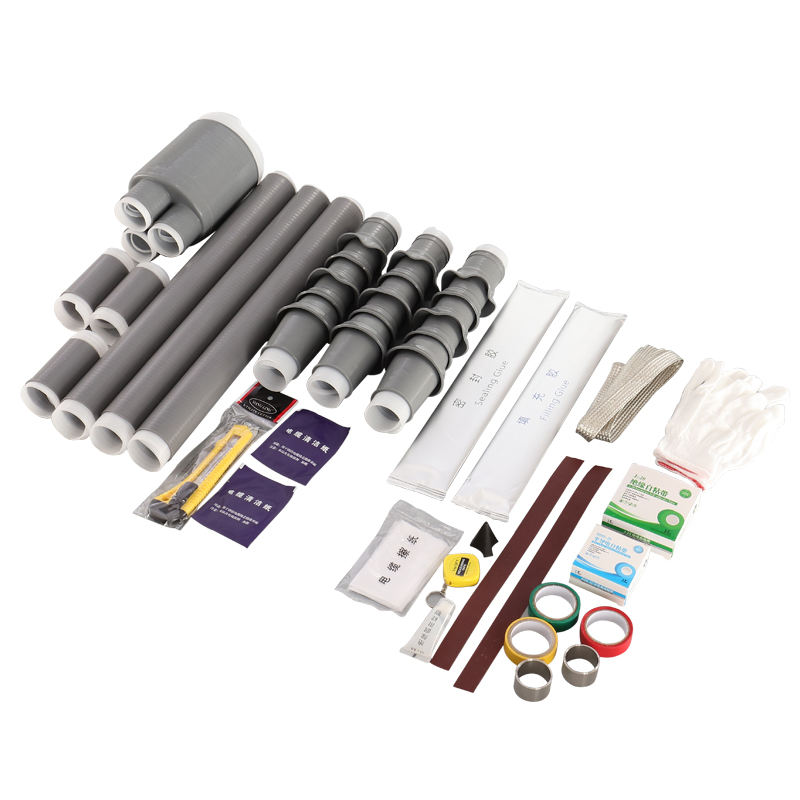 WLS-15/3.1 Silicone Rubber Grey Cable Accessories Customized 15kV Terminal Head
