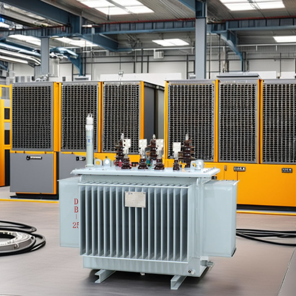 Three Phase Oil Immersed Transformers 50KVA/100KVA/200KVA 50/60Hz 6.6KV to 400V