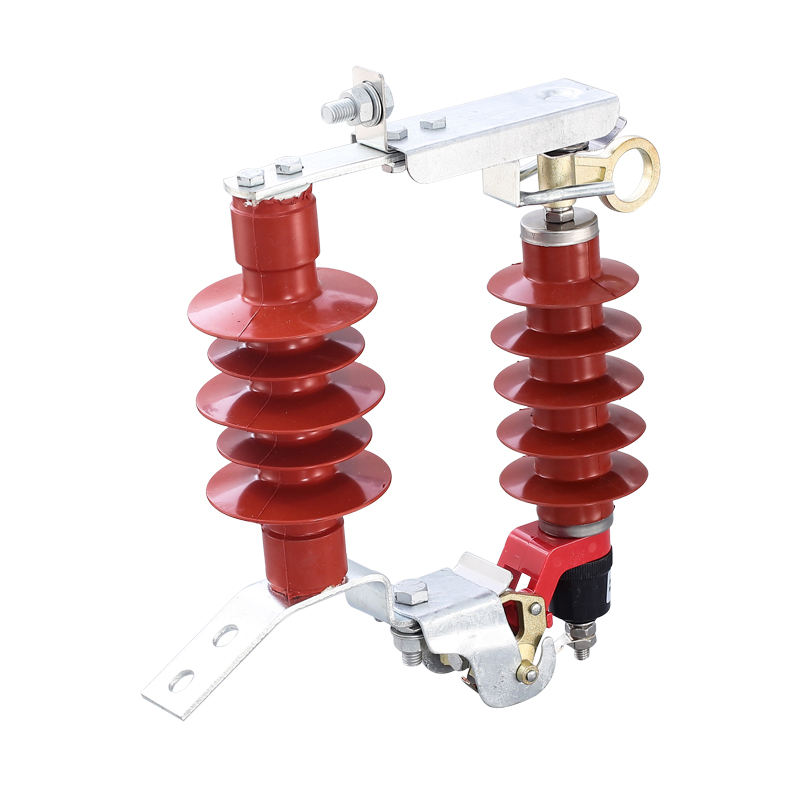 High-Voltage 11kv Zinc Oxide Lightning Arrester 10ka Surge Arrester with Polymer Housing Made Silicone Rubber Domestic Product